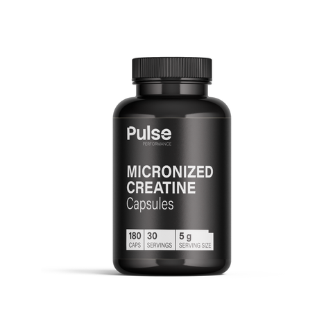 Pulse Performance Micronized Creatine capsules